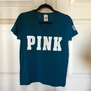 PINK V-neck Shirt